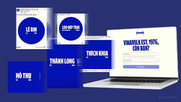 Vinamilk với bộ nhận diện thương hiệu đầy mới mẻ cùng chiến dịch “phủ xanh” Facebook